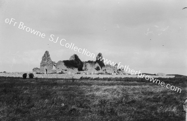 CLONTUSKERT PRIORY AUGUSTINIAN DISTANT VIEW FROM S.W.